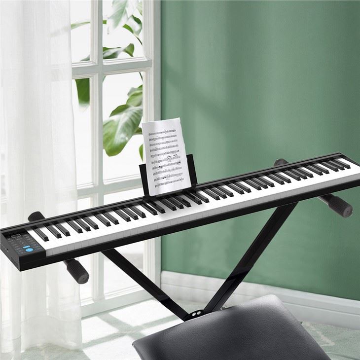 88 Key Electronic Keyboard upright Digital Piano with speaker and bluetooth for beginner