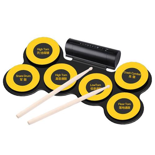Portable Sillicon Drum Roll Up Drum Kit Roll Up Electronic Drum Set for Children G102