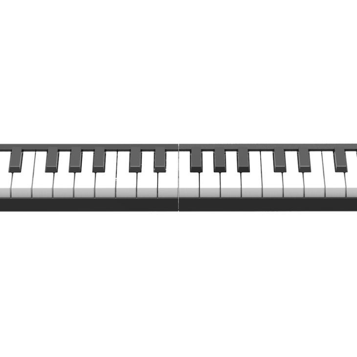 88KEYS FOLDABLE PIANO WITH DUAL SPEAKER AND BLUETOOTH MIDI PJ88