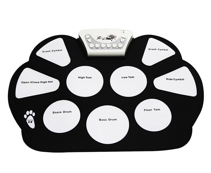 Electronic Drum Set Roll up Drum Pad Silicon Percussion Pad Drum with Drumstick High Quality Percussion Instruments