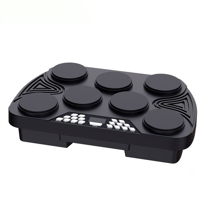 Newest miniature professional drum power by Ac adapter Or battery portable electronic drum set velocity-sensitive drum kit