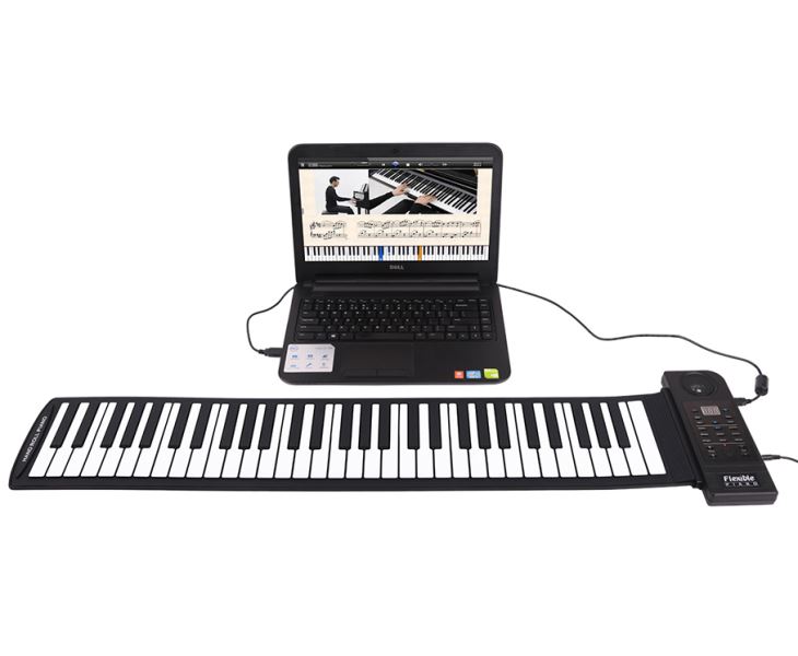 educational kids computer electric 61keys piano with waterproof silicone speaker for christmas gift keys walmart