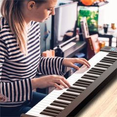 All ages portable smart electric piano 61-key heavy hammer electric organ
