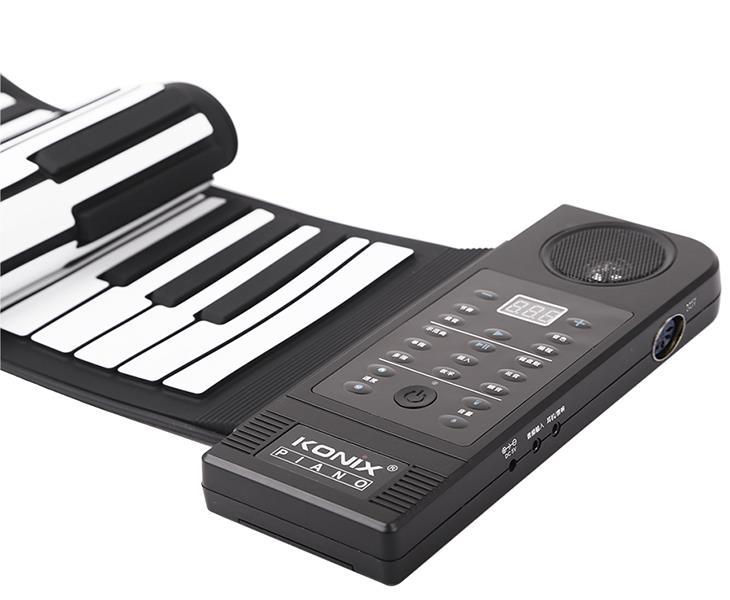 61 keys roll up piano PN61S with built-in speaker for children