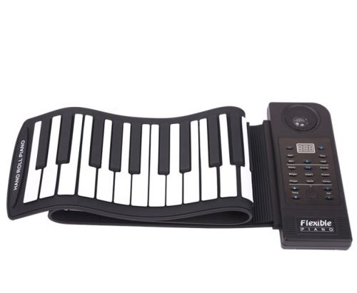 educational kids computer electric 61keys piano with waterproof silicone speaker for christmas gift keys walmart