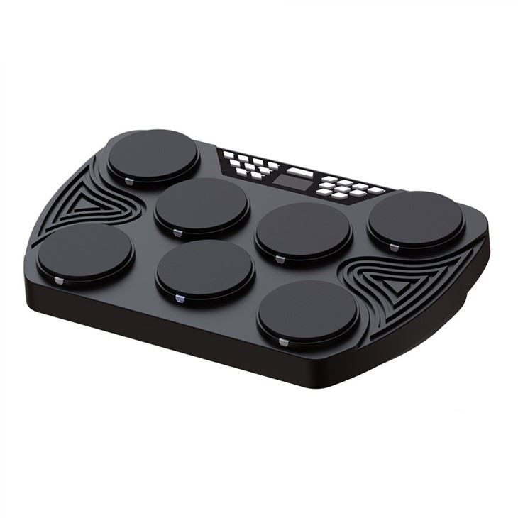 Newest miniature professional drum power by Ac adapter Or battery portable electronic drum set velocity-sensitive drum kit