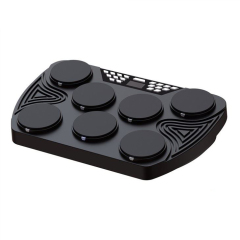 Newest miniature professional drum power by Ac adapter Or battery portable electronic drum set velocity-sensitive drum kit
