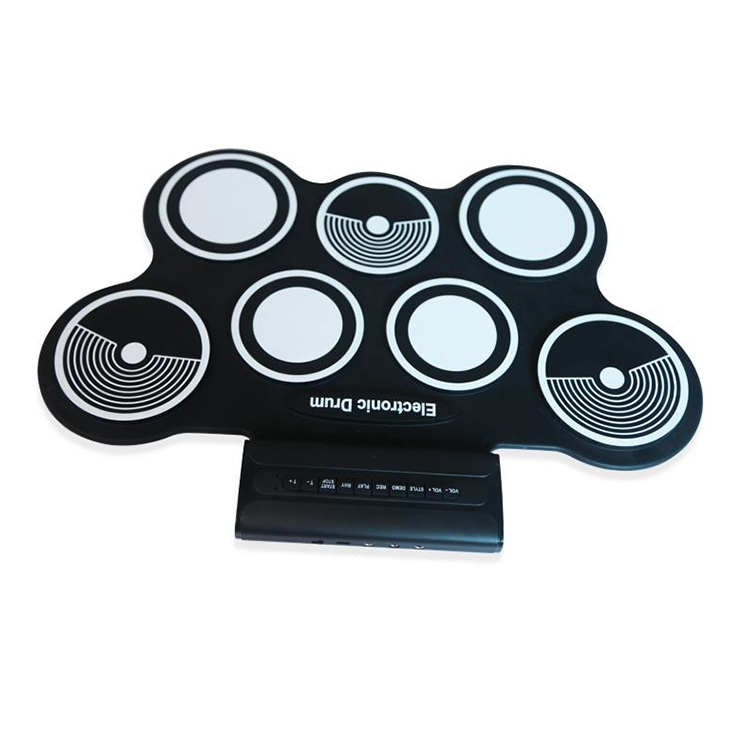Silicone Drum Set Electronic Drum Set Hang Drum for Kids 762