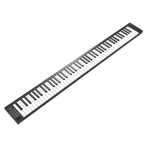 88KEYS FOLDABLE PIANO WITH DUAL SPEAKER AND BLUETOOTH MIDI PJ88