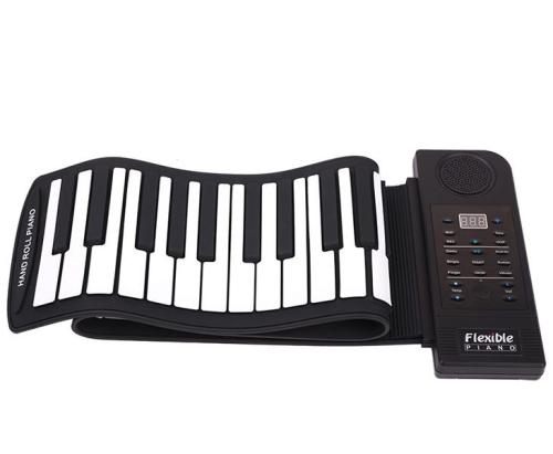 61 keys roll up piano PN61S with built-in speaker for children