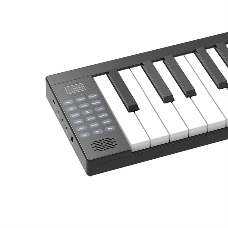 88KEYS FOLDABLE PIANO WITH DUAL SPEAKER AND BLUETOOTH MIDI PJ88