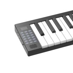 88KEYS FOLDABLE PIANO WITH DUAL SPEAKER AND BLUETOOTH MIDI PJ88