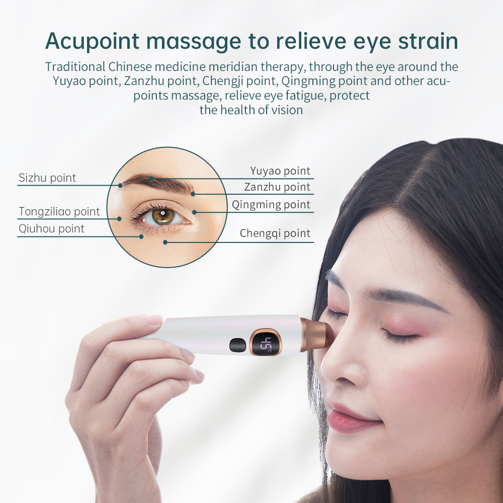 The Bian-stone eye massager