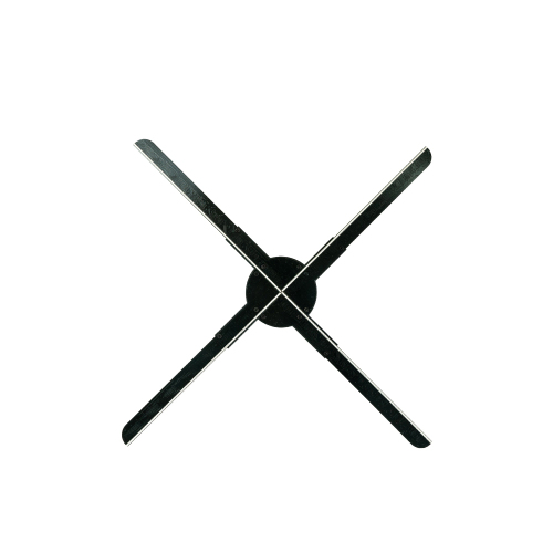 50CM 4 Blades 3D Hologram Pictures Video Technology Projector Advertising Display Technology holographic LED Fan billboard