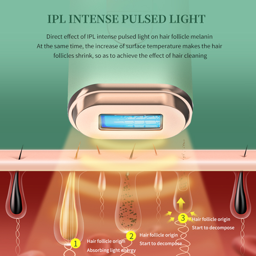 T61 IPL hair removal