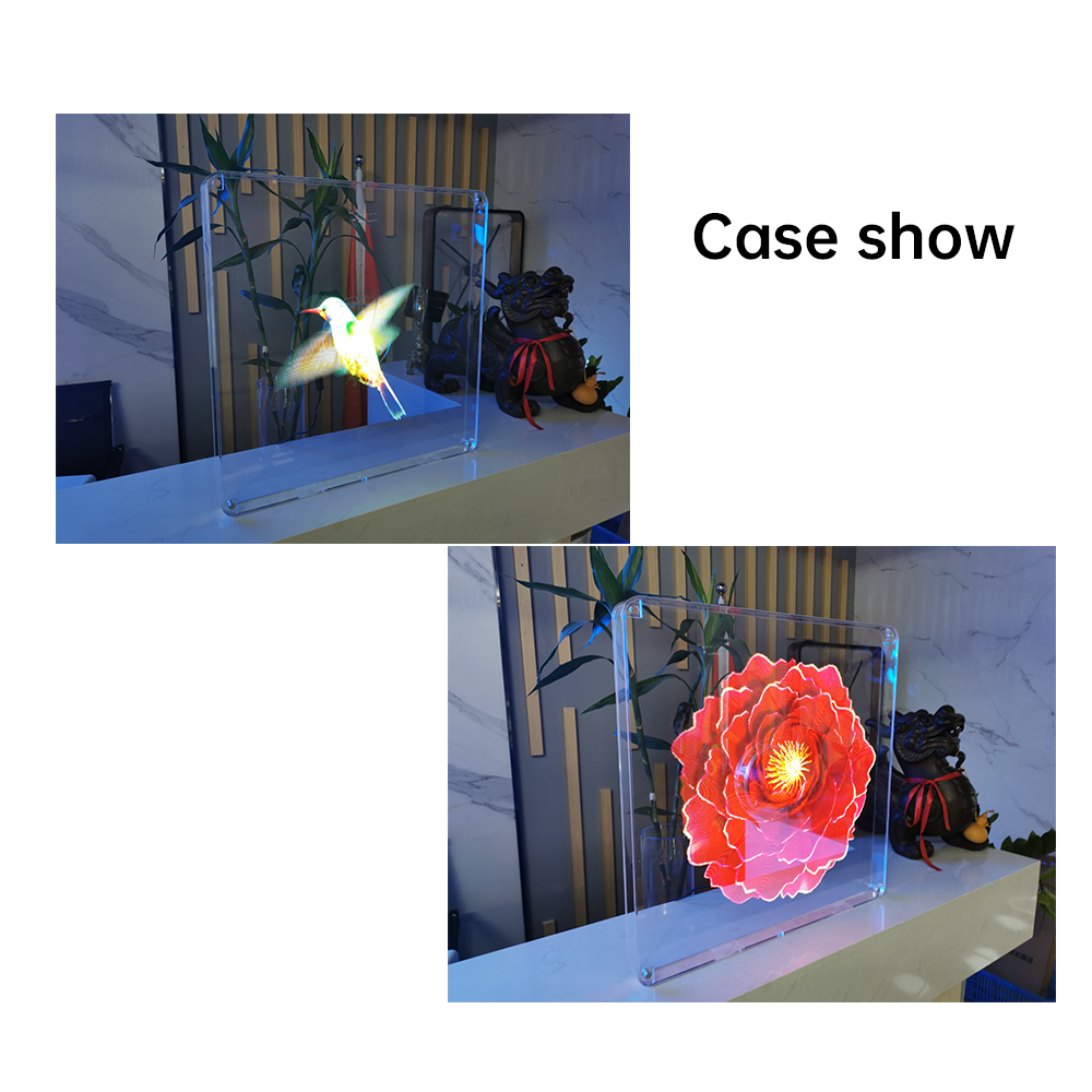 3D Hologram Fan Accessory Magnetic suction protective cover 65CM
