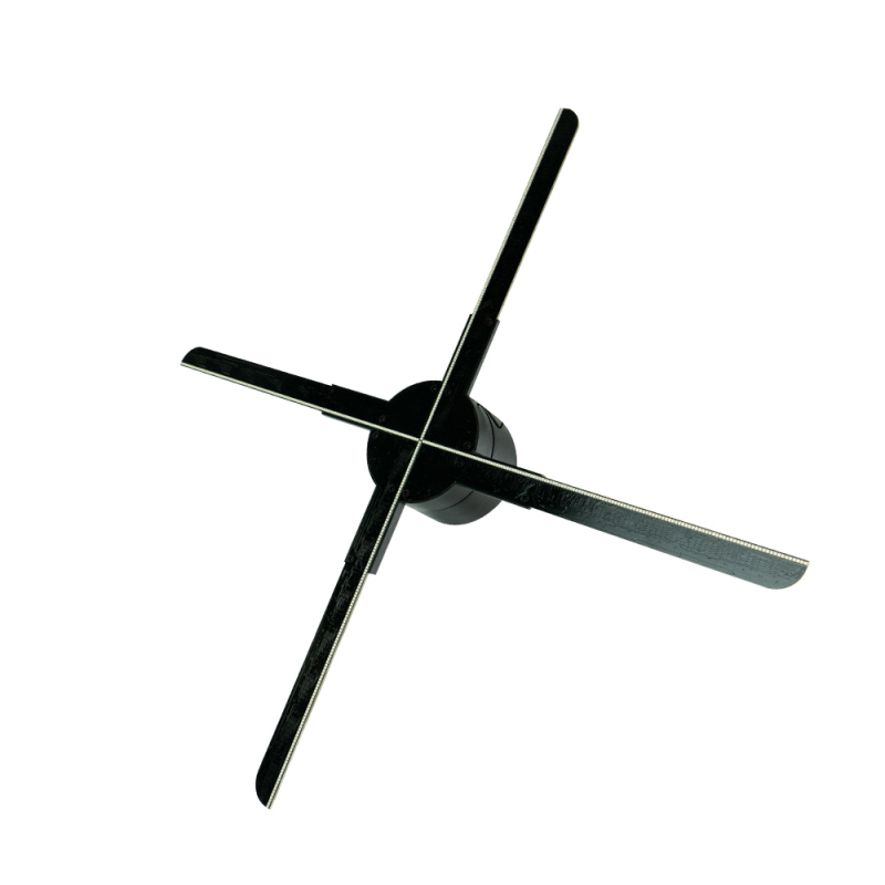 56CM 4 Blades 3D Hologram Pictures Video Technology Projector Advertising Display Technology holographic LED Fan billboard