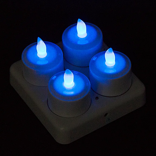 Manufacturers wholesale LED rechargeable candle sets with remote-controlled electronic candles