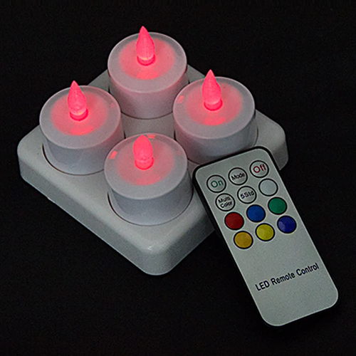 factory wholesale Multi-color rechargeable wholesale led candle light