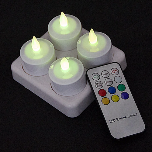 factory wholesale Multi-color rechargeable wholesale led candle light