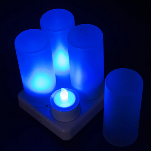 Manufacturers wholesale LED rechargeable candle sets with remote-controlled electronic candles