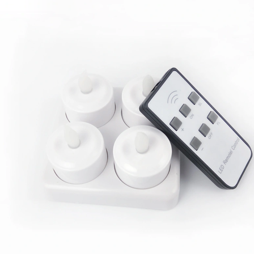 Manufacturers wholesale LED rechargeable candle sets with remote-controlled electronic candles