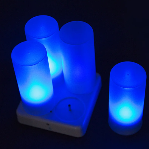 Manufacturers wholesale LED rechargeable candle sets with remote-controlled electronic candles