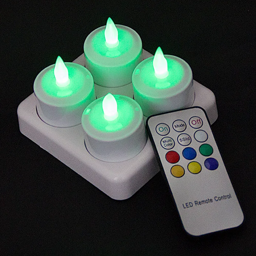 factory wholesale Multi-color rechargeable wholesale led candle light
