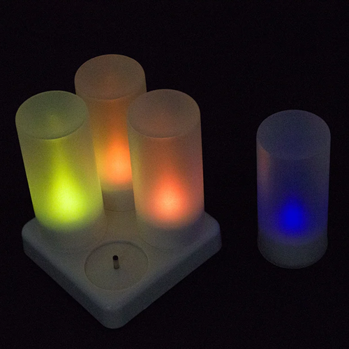 Wholesale Price Buy Restaurant Lighting Remote Controlled Inductive Rechargeable LED Candle