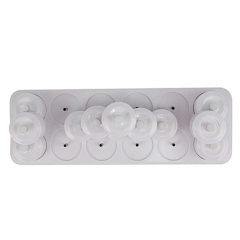 ABS Material Rechargeable Portable with Charging Station Decoration Candle