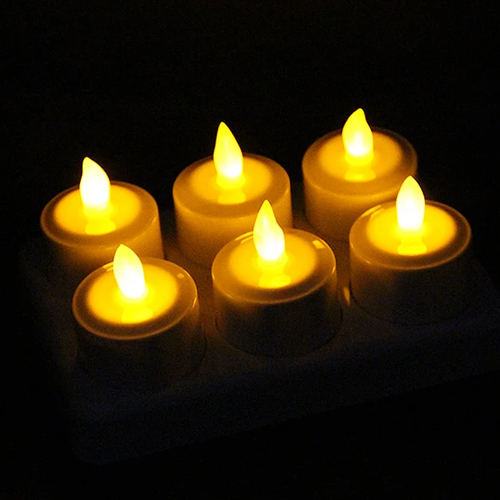 most popular led candle tea light decoration house party rechargeable led candle