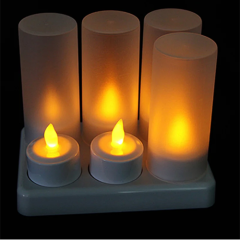 most popular led candle tea light decoration house party rechargeable led candle