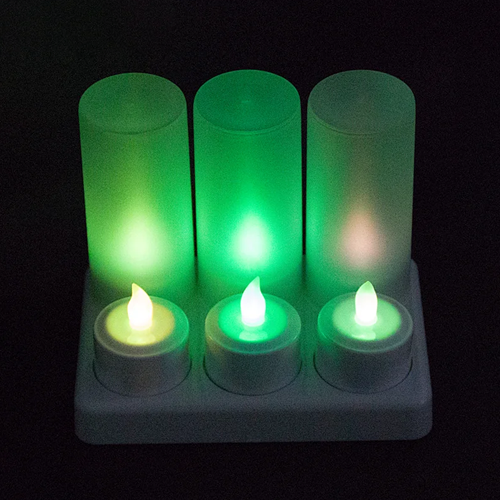Wholesale Price Buy Restaurant Lighting Remote Controlled Inductive Rechargeable LED Candle