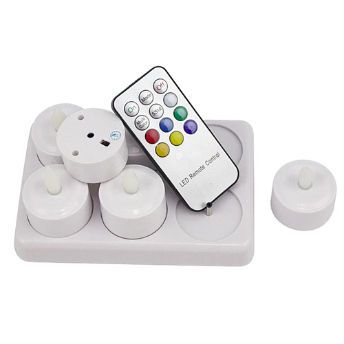 Wholesale Price Buy Restaurant Lighting Remote Controlled Inductive Rechargeable LED Candle