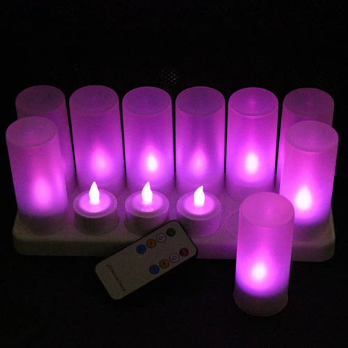 2020 wholesale cheap water-proof rechargeable led candles light