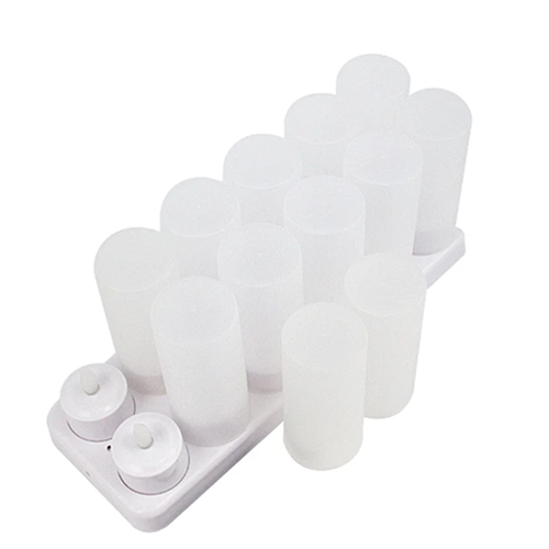 Amber Flameless Rechargeable LED tea candle light