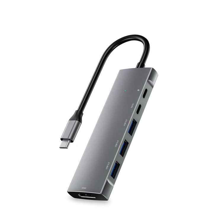 New 8 In 1 Usb C Hub Type C To Ethernet pdsdtfusb3.03 Exported To Worldwide