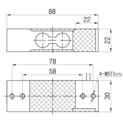 Model WTP602 Parallel Beam Load Cell Feature and Application