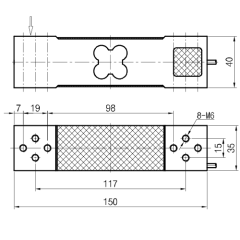 Model WTP638 Parallel Beam Load Cell Feature and Application