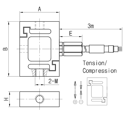 Model WTP310D Load Cell Feature and Application