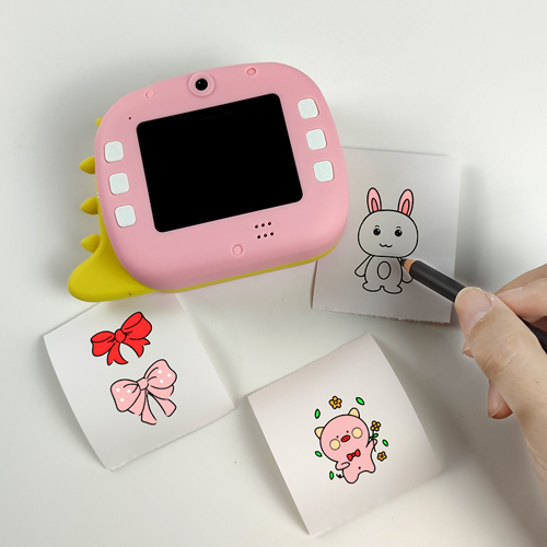WiFi Print Camera Kids Toy Digital Camera can take pictures and print black and white photos to take carry-on gifts