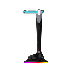 Controllable 7 Model Gaming Headset Stand LED RGB Headset Holder With 4 Ports USB 3.0 Data Charging Port