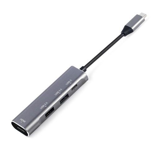 Hot-selling 4 In 1 Usb C Docking Station With Aluminium Alloy Adapter China Factory