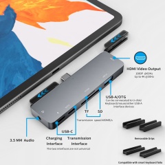 USB C HUB Wholesale Price for iPad Pro 11 12.9 2021 2020 2018,iPad Air 4 and more
