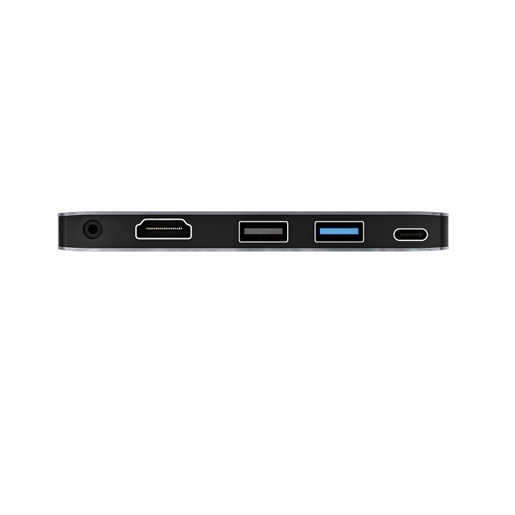 5 In 1 Dual Usb C Hub 3.0 PD Charging Type C Adapter For Mircosoft Surface Pro X