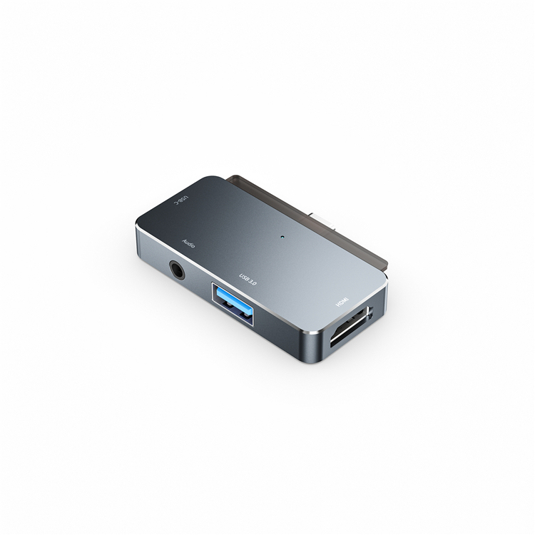 Type C USB 3.0 4 In 1 hub 4 Ports Slim Usb Hub For Ipad pro 2018 2020 2021