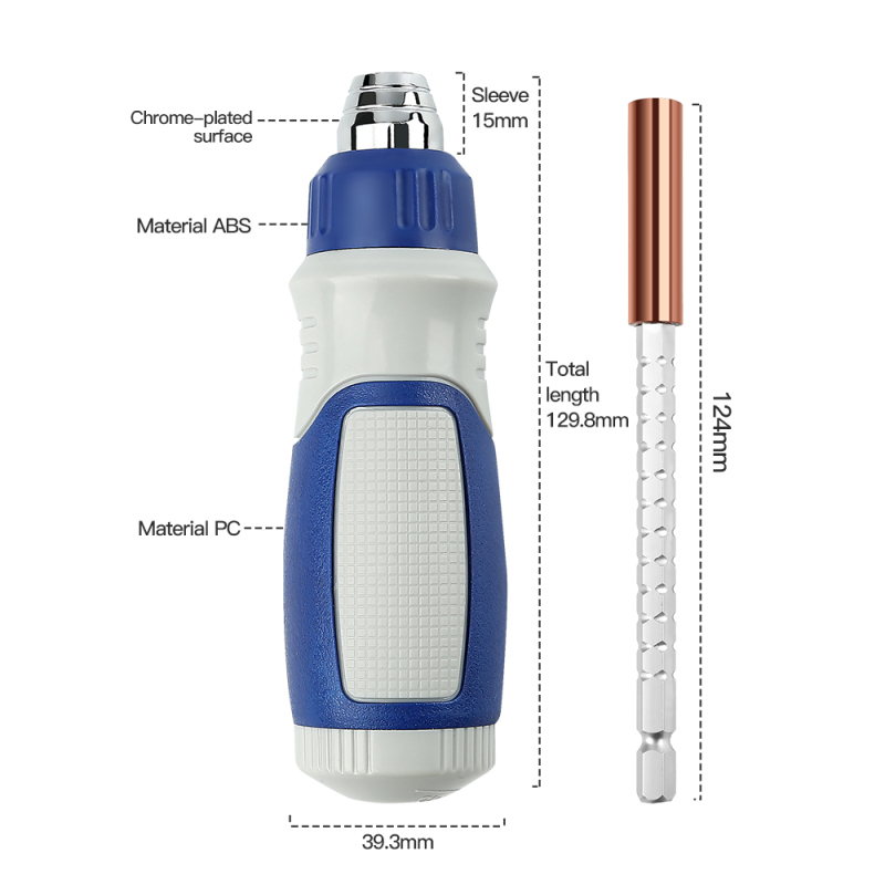 KS-840080 DIY Ratchet Screwdriver Spiral Ratchet Screwdriver Kingsdun Tools for Cellphone X box Watches, Cameras