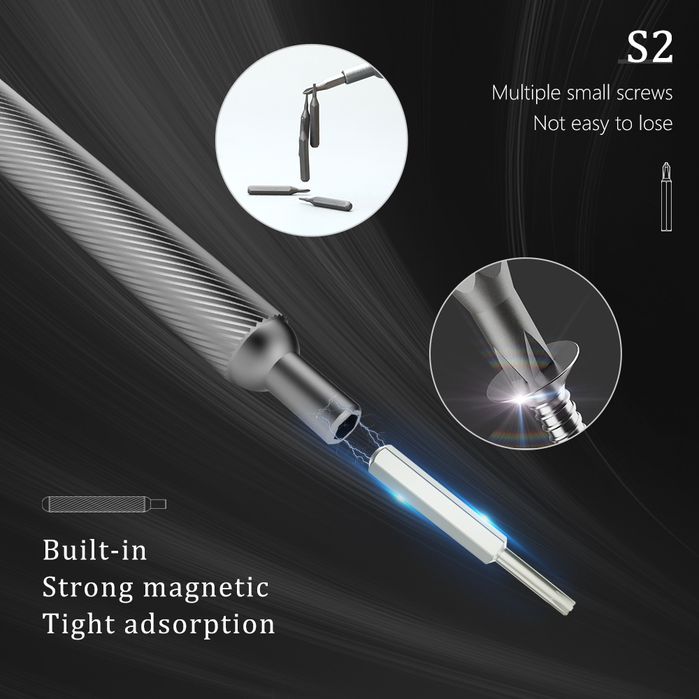 Kingsdun 31 in 1 Precision Phone Screwdriver Set for Laptop Camera Smartphone Phone XIAOMI