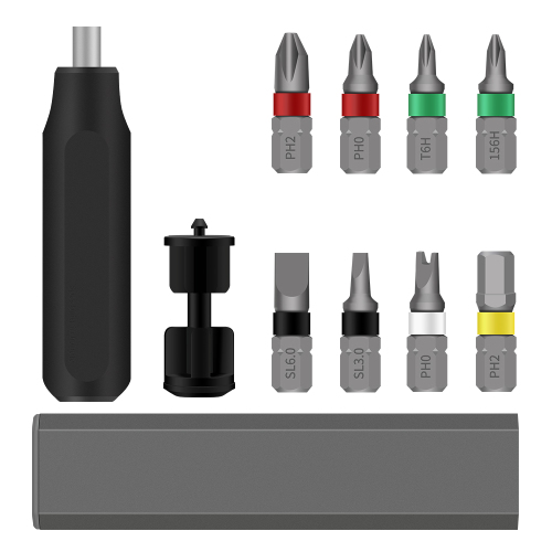 KS-840061 9 in 1 impact screwdriver,impact driver tools professional phone repair kit kingsdun screwdriver for computer repairs