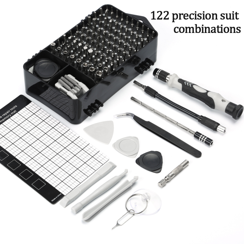 122 in 1 Screwdriver Tool Set Multi Function Tool Kit Bit Screwdriver Set For Cell Phone Camera Laptop PC